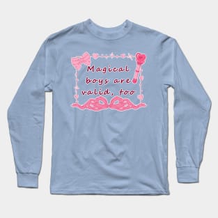 Magical Boys - Pink Long Sleeve T-Shirt